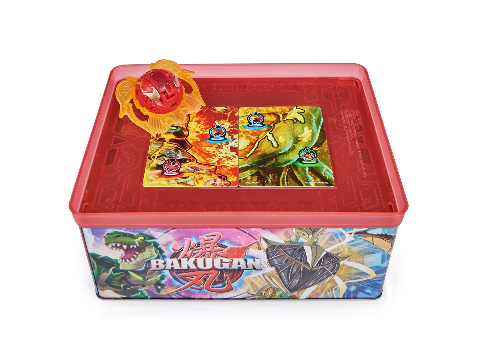 Bakugan Baku-tin with Special Attack Mantid Bakugan Baku-tin with Special Attack Mantid